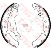 Комплект тормозных колодок для TOYOTA CARINA E(#T19#), CARINA(#T17#), COROLLA(#E11#), CORONA <b>TRW GS8603</b>