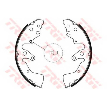 Комплект тормозных колодок TRW GS8801
