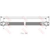 Тормозной шланг TRW PHA214