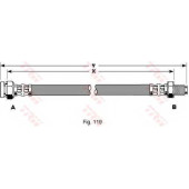 Тормозной шланг TRW PHB182