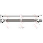 Тормозной шланг TRW PHB376