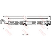 Тормозной шланг TRW PHD293