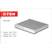 Фильтр салонный (угольный) <b>TSN 97121</b>