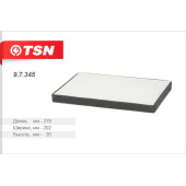 Фильтр салонный (пылевой) <b>TSN 97345</b>