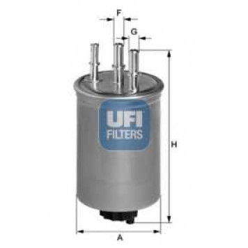 Фильтр топливный UFI 24.115.00