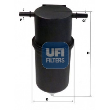 Фильтр топливный <b>UFI 2414400</b>