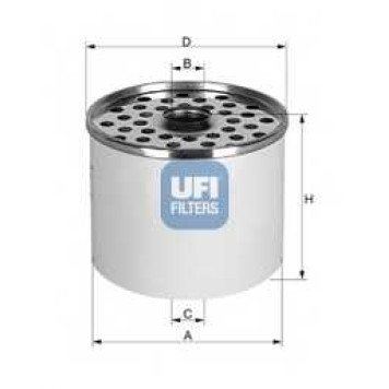 Фильтр топливный UFI 24.360.00