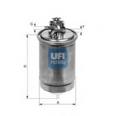 Фильтр топливный UFI 24.424.00