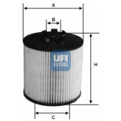 Фильтр масляный UFI 25.063.00