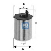 Фильтр масляный UFI 25.068.00