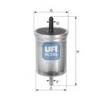 Фильтр топливный UFI 31.513.00