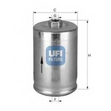 Фильтр топливный UFI 31.748.00
