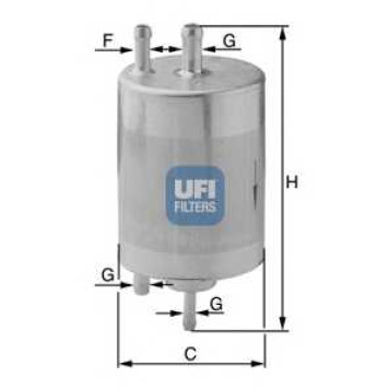 Фильтр топливный UFI 31.841.00