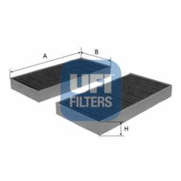 Фильтр салонный UFI 54.172.00