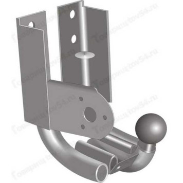 Фаркоп (прицепное устройство) УАЗ-452, 2206 'санитарка' в сборе