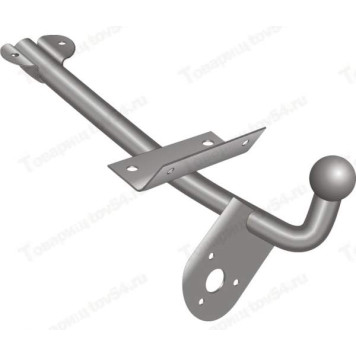 Фаркоп (прицепное устройство) ВАЗ 1111 Ока (1987-2008) в сборе съемн.шар