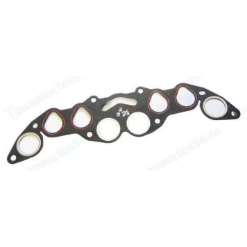 Прокладка выпускного коллектора ВАЗ 2123 Нива Шевроле, 21213-21214 с герметиком <b>ВАТИ 2123-1008081-01</b>