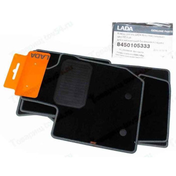 Ковры салона LADA X-Ray текстиль (комплектация без вещевого ящика) мутон <b>ВАЗ 8450105333</b>