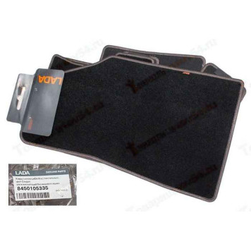 Ковры салона LADA X-Ray текстиль (комплектация без вещевого ящика) сандал <b>ВАЗ 8450105335</b>