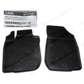 Ковры салона LADA Largus фургон резиновые <b>ВАЗ 99999-9022731-19</b>