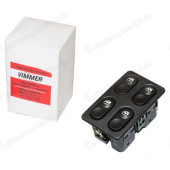 Выключатель стеклоподъемника ВАЗ 2110 4-х клавишный <b>VIMMER 18.3763</b>