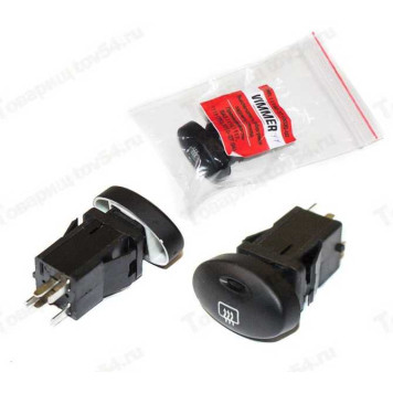 Выключатель обогрева заднего стекла ВАЗ 1118 <b>VIMMER 753.3710-07.04</b>