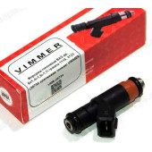 Форсунка топливная ВАЗ дв.8V 1,4i-1,6i-1,7i /рампа ВАЗ 1118 Калина, 2123 Нива Шевроле (20734 оранжевая тонкая) <b>VIMMER VMR-20734</b>