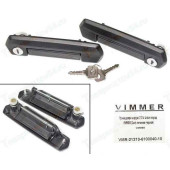 Ручка двери наружная ВАЗ 21214 Urban передняя (2шт + личинки) черные <b>VIMMER VMR-21213-6100040-10</b>