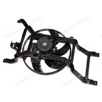 Вентилятор охлаждения двигателя Lada Vesta, Renault Logan 2012- в кожухе <b>VIMMER VMR-214812218R</b> 214812218R