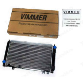 Радиатор охлаждения ВАЗ 2190-2192 Гранта алюминиевый без кондиционера (к-я Норма и Стандарт) <b>VIMMER VMR-2190-1301012</b>