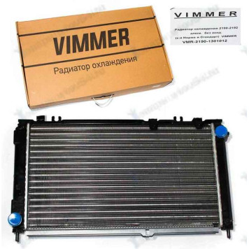 Радиатор охлаждения ВАЗ 21903 Гранта, Калина II 2015- KDAC <b>VIMMER VMR-21903-1301010-14</b>