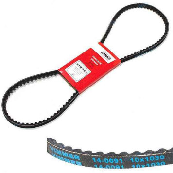 Ремень генератора ГАЗель, ГАЗ-2410, 31029, УАЗ зубчатый VIMMER VMR-4022.1308019 (10.7Х8-1030Р)