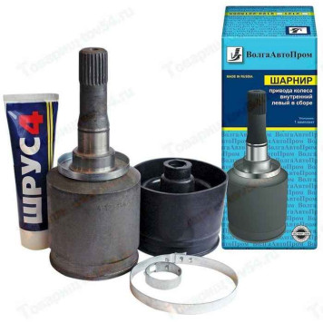 ШРУС внутренний ВАЗ 2123 Нива Шевроле левый (короткий) <b>ВОЛГААВТОПРОМ 2123-2215057</b>