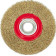 Щетка-крацовка дисковая плоская на болгарку d125мм М14 VOREL 06978