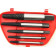 Набор экстракторов резьбы 1/8"-9/16" 5предметов VOREL 24000