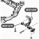 Сайлентблок нижнего рычага передней подвески, передний VTR MZ0127R