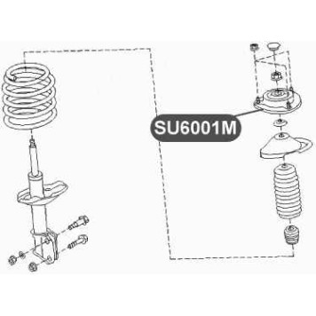 Опора переднего амортизатора VTR SU6001M-1