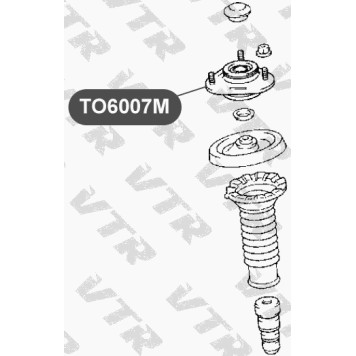 Опора переднего амортизатора <b>VTR TO6007M</b>-1
