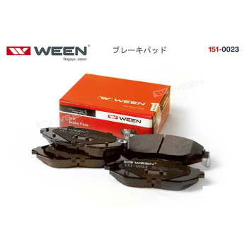 Тормозные колодки, дисковые, передние, CHEVROLET Spark (M300), (компл.), , <b>WEEN 151-0023</b>-2