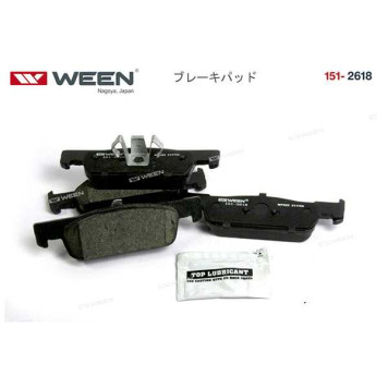 Колодки тормозные RENAULT Logan II, Sandero II, Clio IV, Twingo III, Simbo; SMART Forfour(453), Fortwo(453) пе <b>WEEN 1512618</b>-1