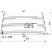 Стекло заднее (крышка багажника) с обогревом MERCEDES-BENZ E-CLASS W124 86-95 5D WGN <b>XYG 300E-5DSTW RW/H</b>