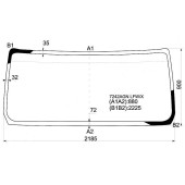 Стекло лобовое Renault Kerax 96-23 / Volvo FE 06-13 <b>XYG 7242AGN LFW/X</b>