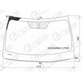 Стекло лобовое LEXUS ES 19- <b>XYG 8433AGNBLV LFW/X</b>