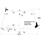 Стекло лобовое в клей AUDI A3 / S3 03- 3 / 5D <b>XYG 8580AGNGYVW LFW/X</b>