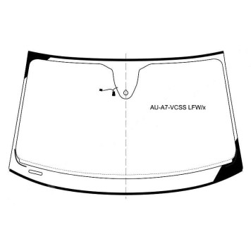 Стекло лобовое в клей AUDI A7 SPORTBACK 2010- <b>XYG AU-A7-VCSS LFW/X</b>