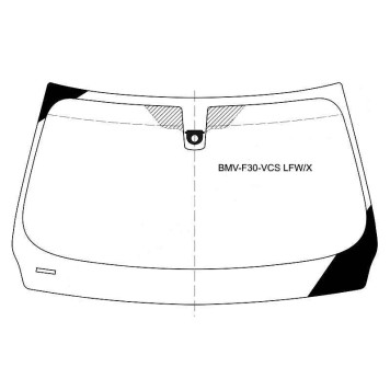 Стекло лобовое в клей BMW 3-SERIES F30 4 / 5D 2012- <b>XYG BMW-F30-VCS LFW/X</b>