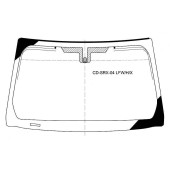 Стекло лобовое в клей CADILLAC SRX 4D UTILITY 2004-2008 <b>XYG CD-SRX-04 LFW/H/X</b>