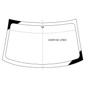 Стекло лобовое в клей CHERY QQ6 4D SED 2006- <b>XYG CHERY-S21 LFW/X</b>