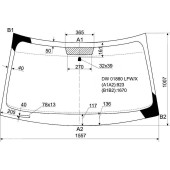 Стекло лобовое в клей DODGE JOURNEY 08- <b>XYG DW01880 LFW/X</b>
