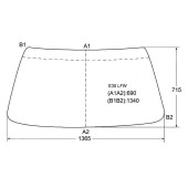 Стекло лобовое в резинку BMW 3-SERIES E30 82-91 4 / 5D <b>XYG E30 LFW</b>